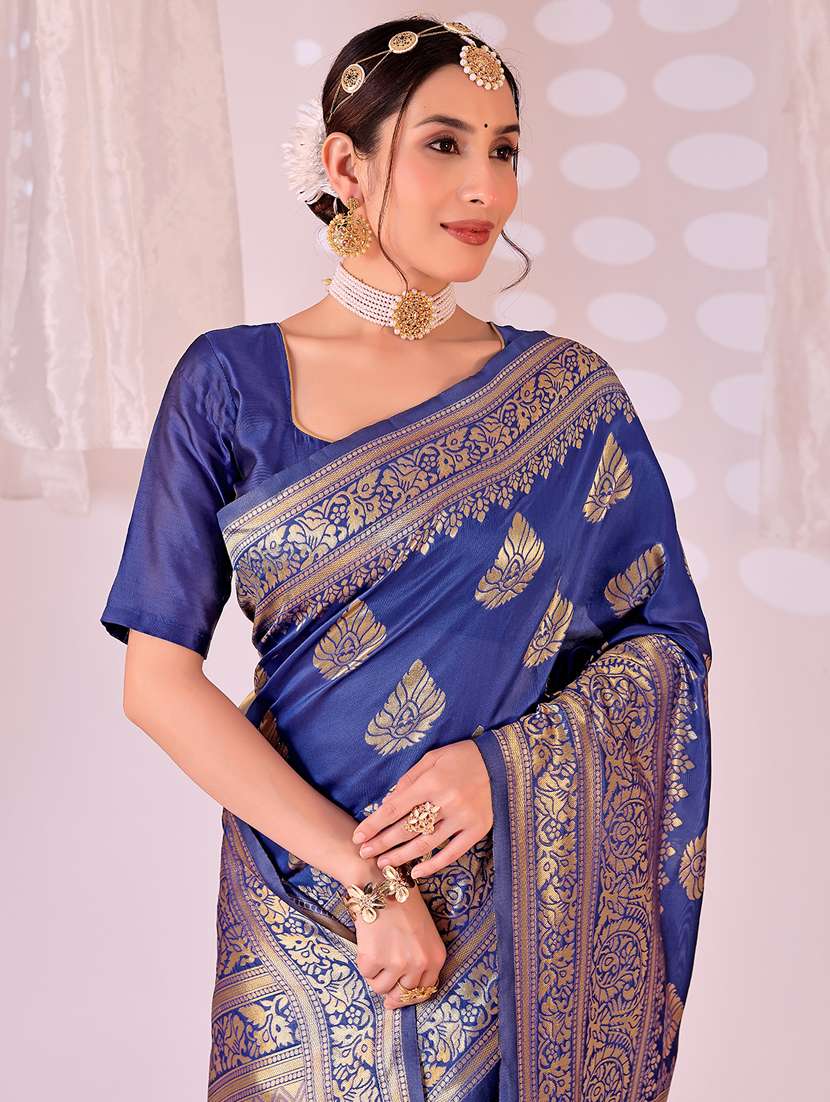 women self design banarasi saree with blouse - 22006995 -  Standard Image - 2