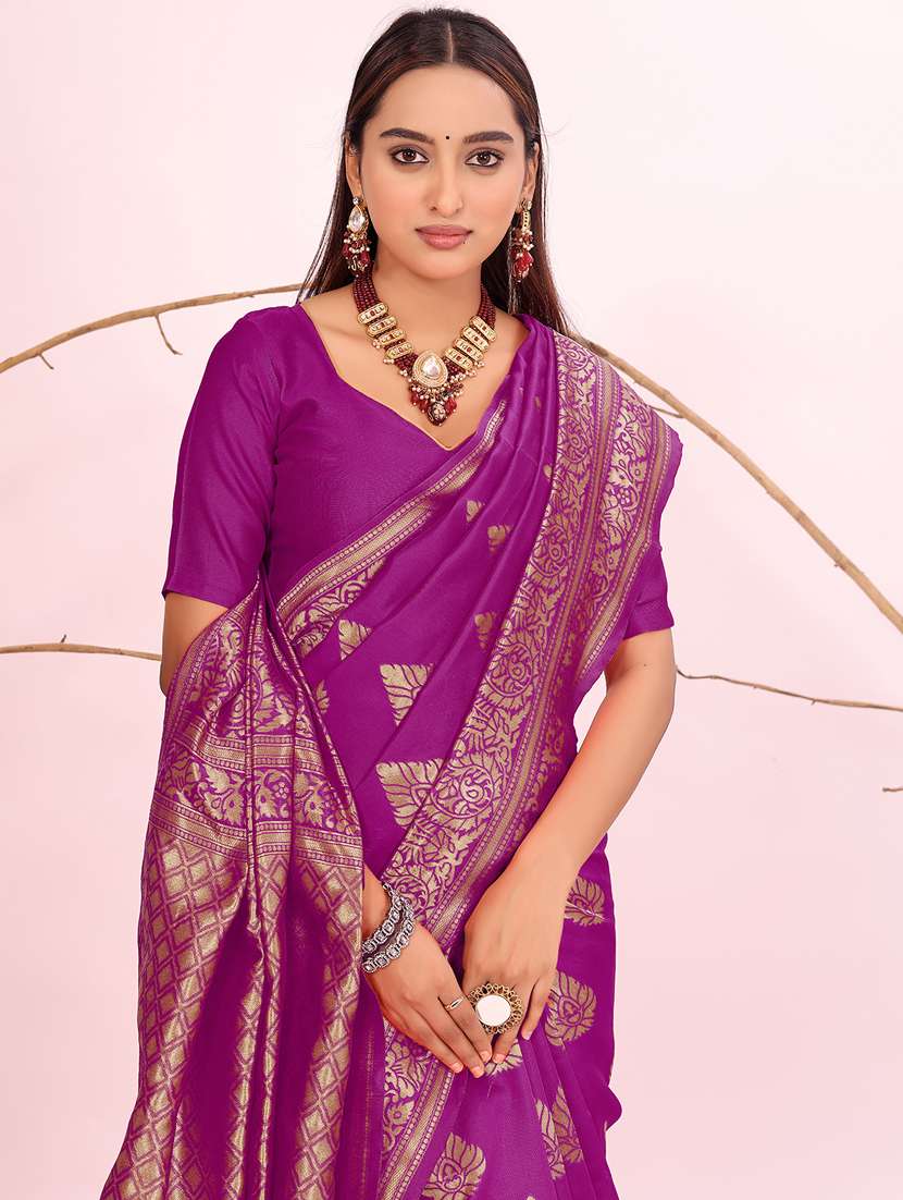 women self design banarasi saree with blouse - 22006996 -  Standard Image - 2