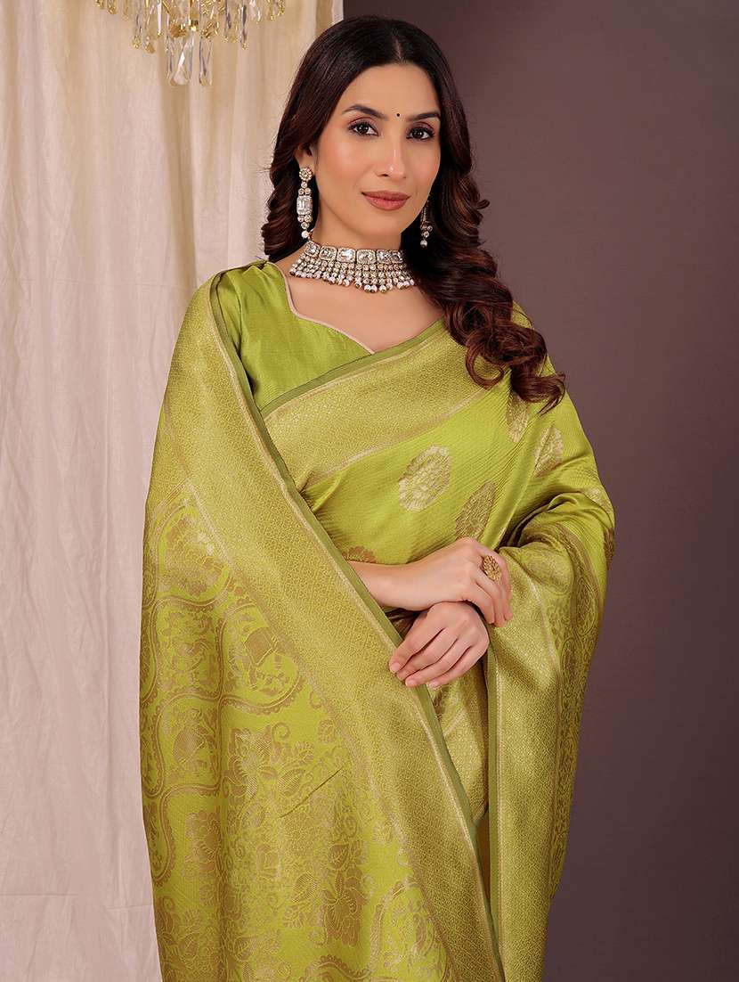 women self design banarasi saree with blouse - 22007041 -  Standard Image - 2