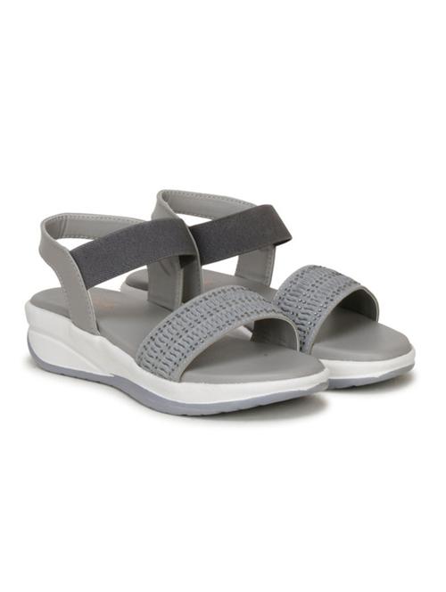 women texture back strap wedge - 22007718 -  Standard Image - 0