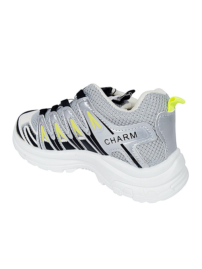 unisex grey lace up sport shoe - 22007743 - Standard Image - 2