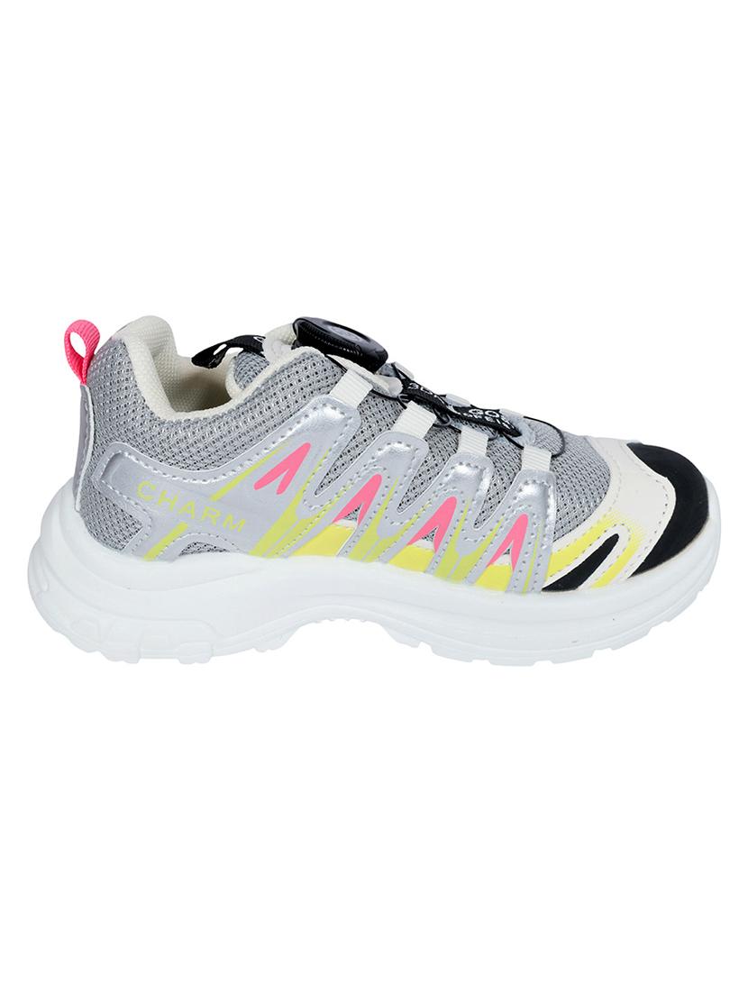 unisex grey lace up sport shoe - 22007744 - Standard Image - 2