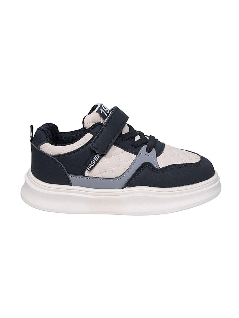 unisex color block lace up sneaker - 22007748 - Standard Image - 2