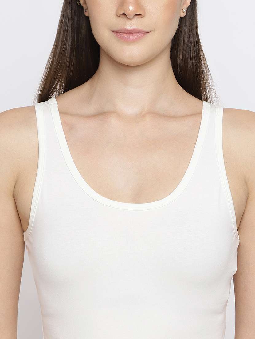 women pack of 2 solid sleeveless camisole - 22007829 -  Standard Image - 7