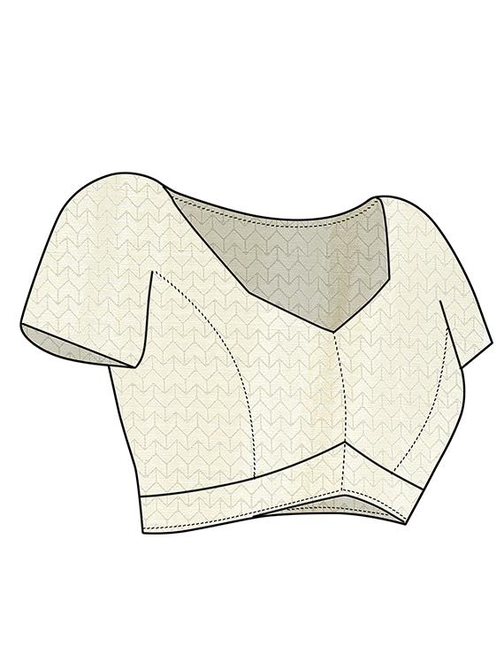 women ombre embellished saree with blouse - 22007880 - Standard Image - 2