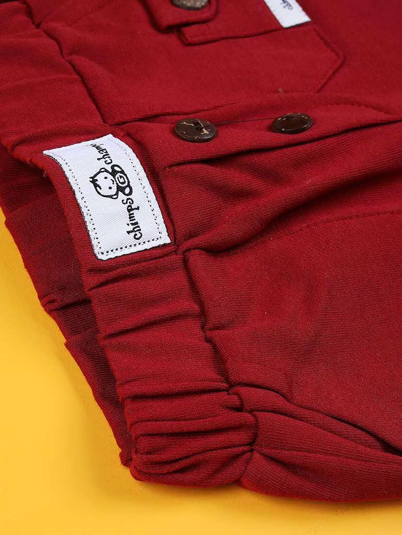 kids solid mid rise jogger - 22008051 -  Standard Image - 2