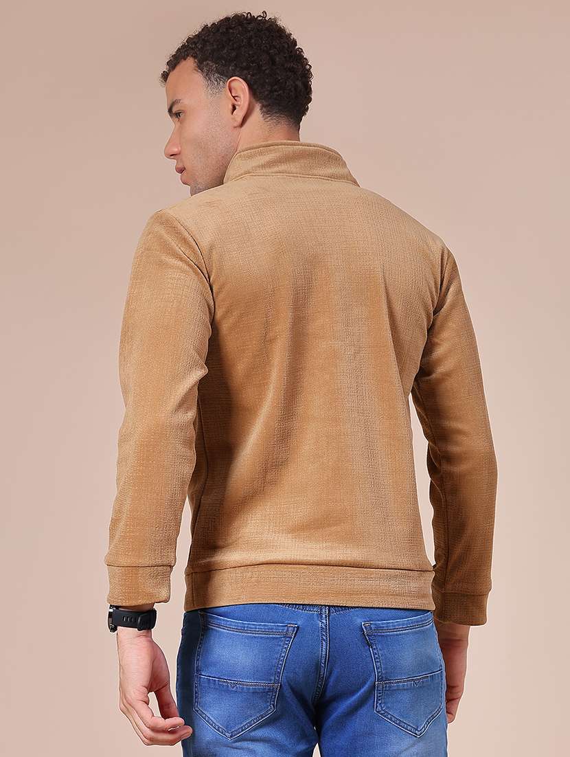 men solid long sleeve regular fit sweatshirt - 22008156 -  Standard Image - 2