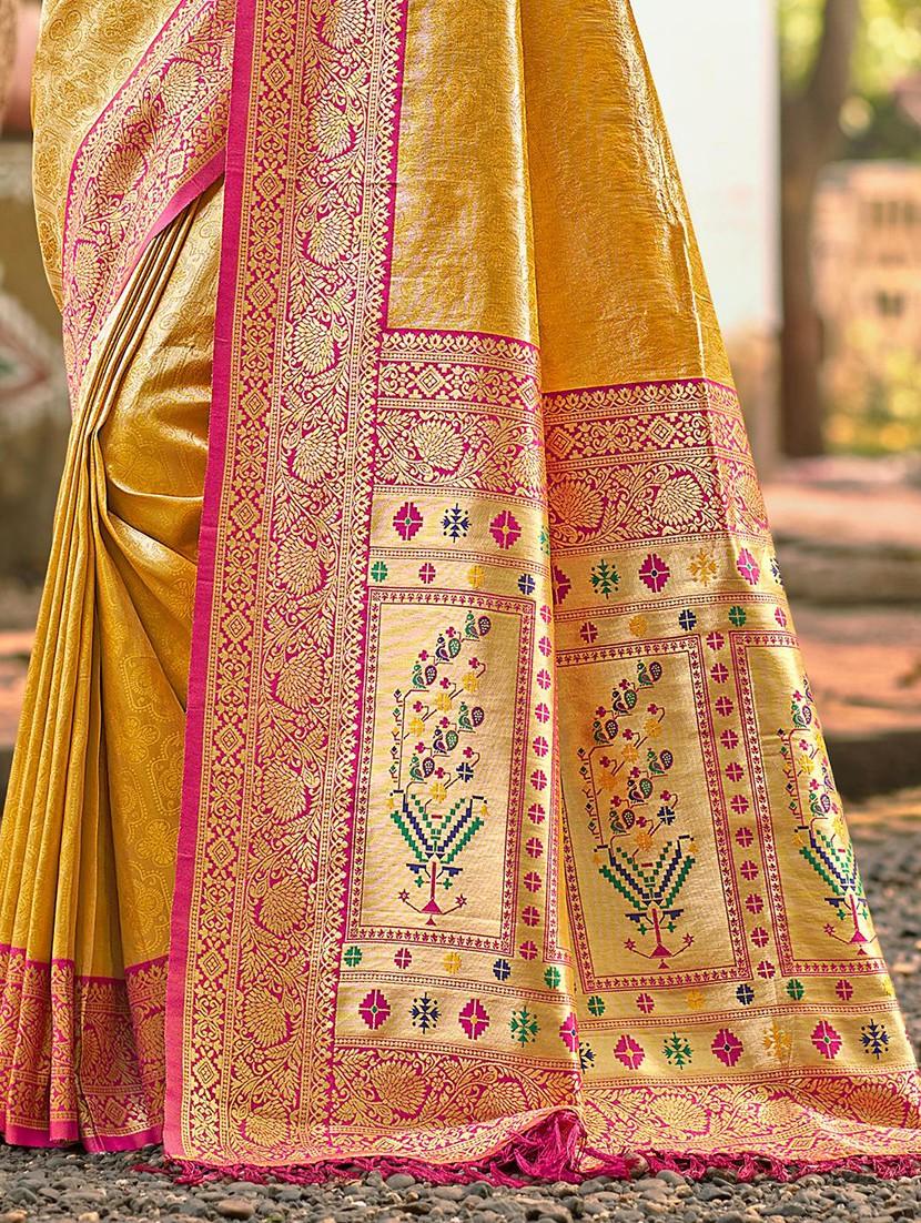 women self design kanjivaram saree with blouse - 22008719 - Standard Image - 2