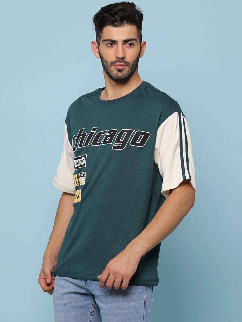 men printed short sleeve loose fitt-shirt - 22008882 -  Standard Image - 2