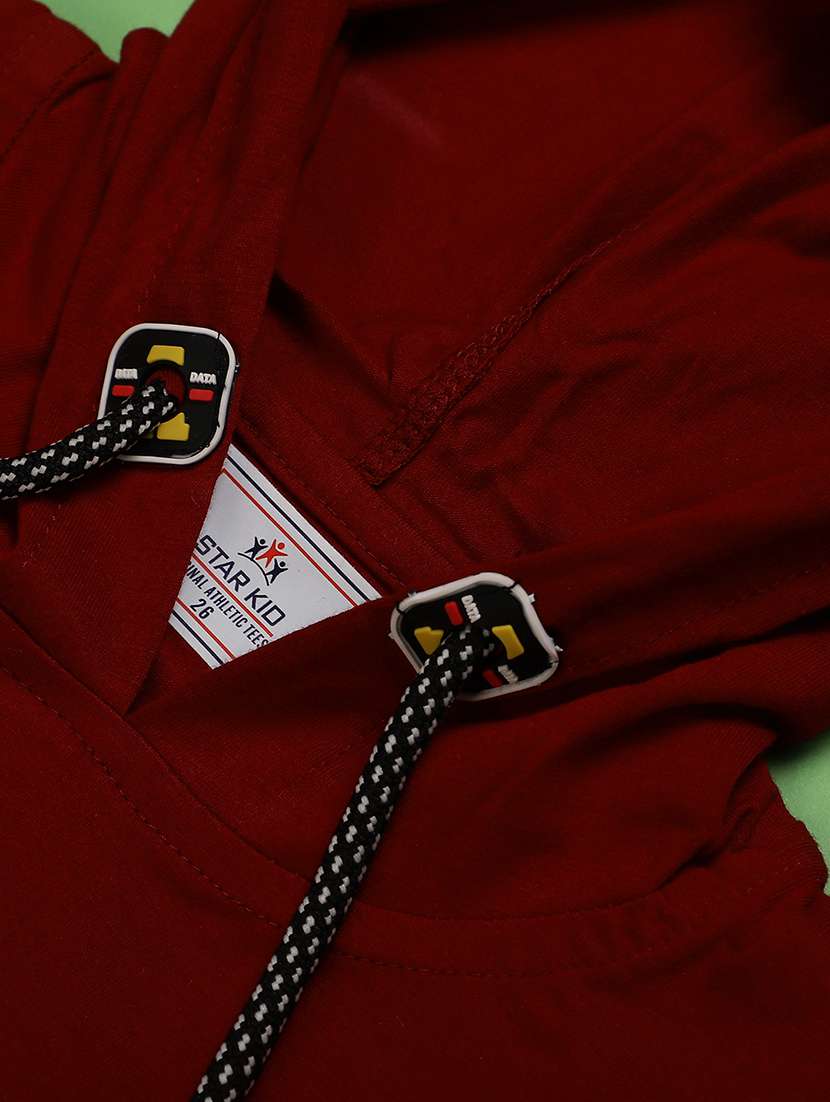 boys printed short sleeve hooded t-shirt - 22009070 -  Standard Image - 2