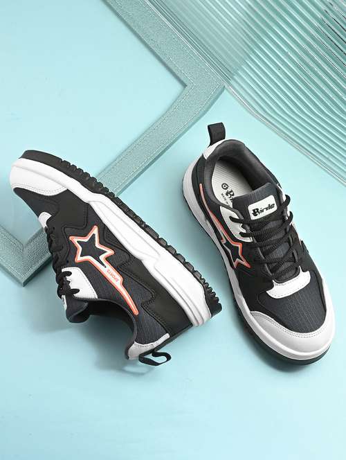 men black lace up sneaker - 22009238 - Standard Image - 0