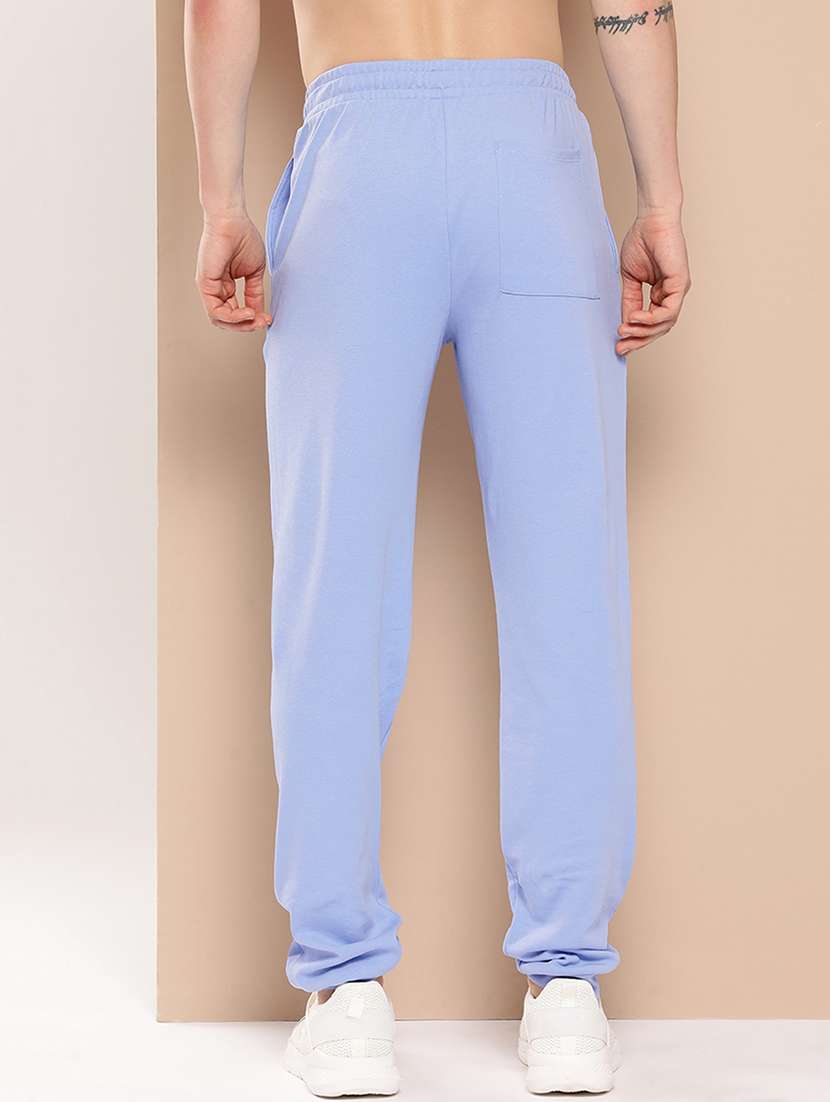 men placement print mid rise regular fit jogger - 22009262 - Standard Image - 2