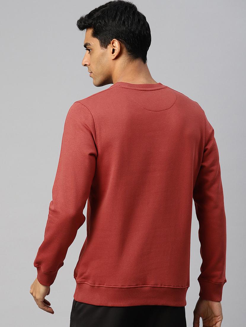 men solid long sleeve regular fit sweatshirt - 22009301 - Standard Image - 2