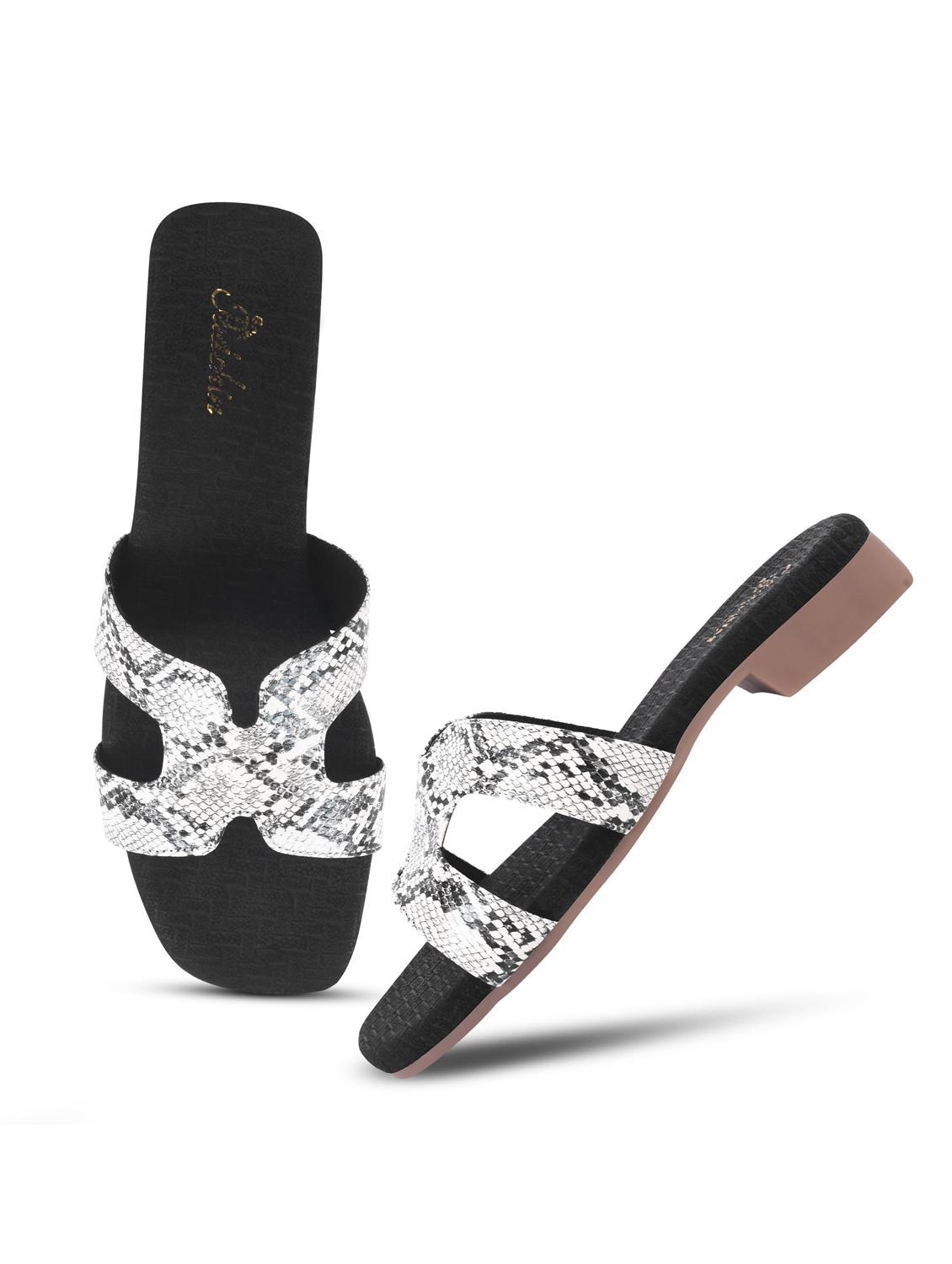 women slip on flat sandal - 22009318 - Standard Image - 2