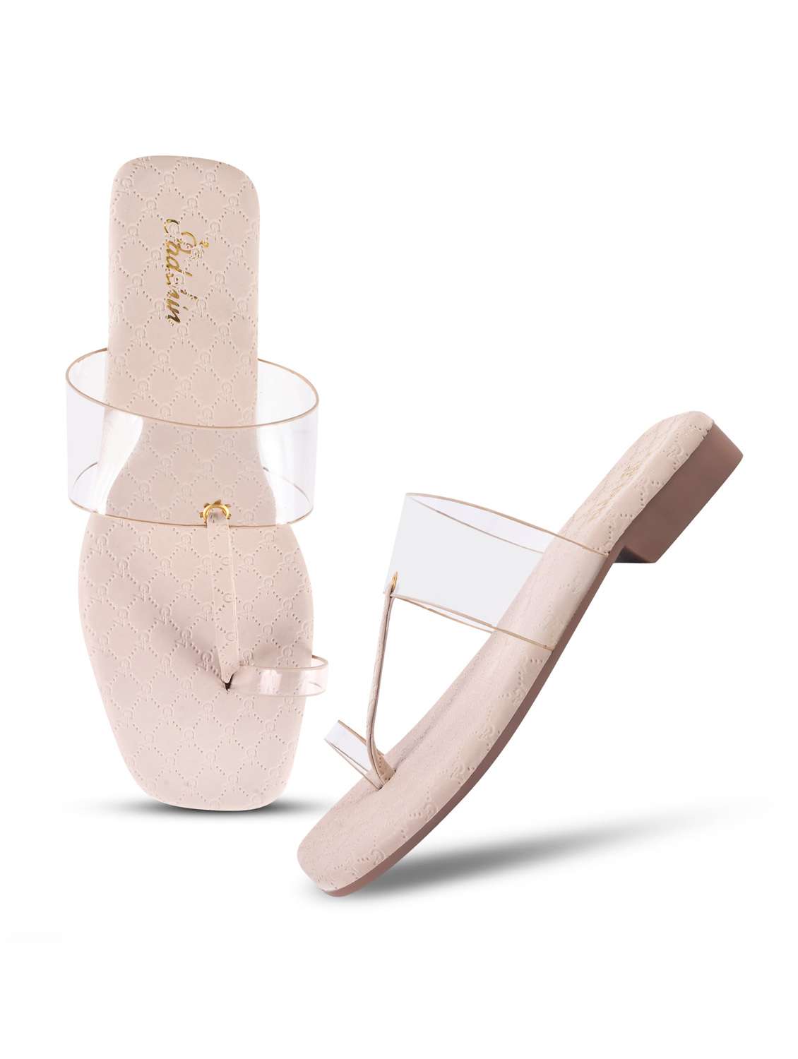 women one toe flat sandal - 22009326 - Standard Image - 2
