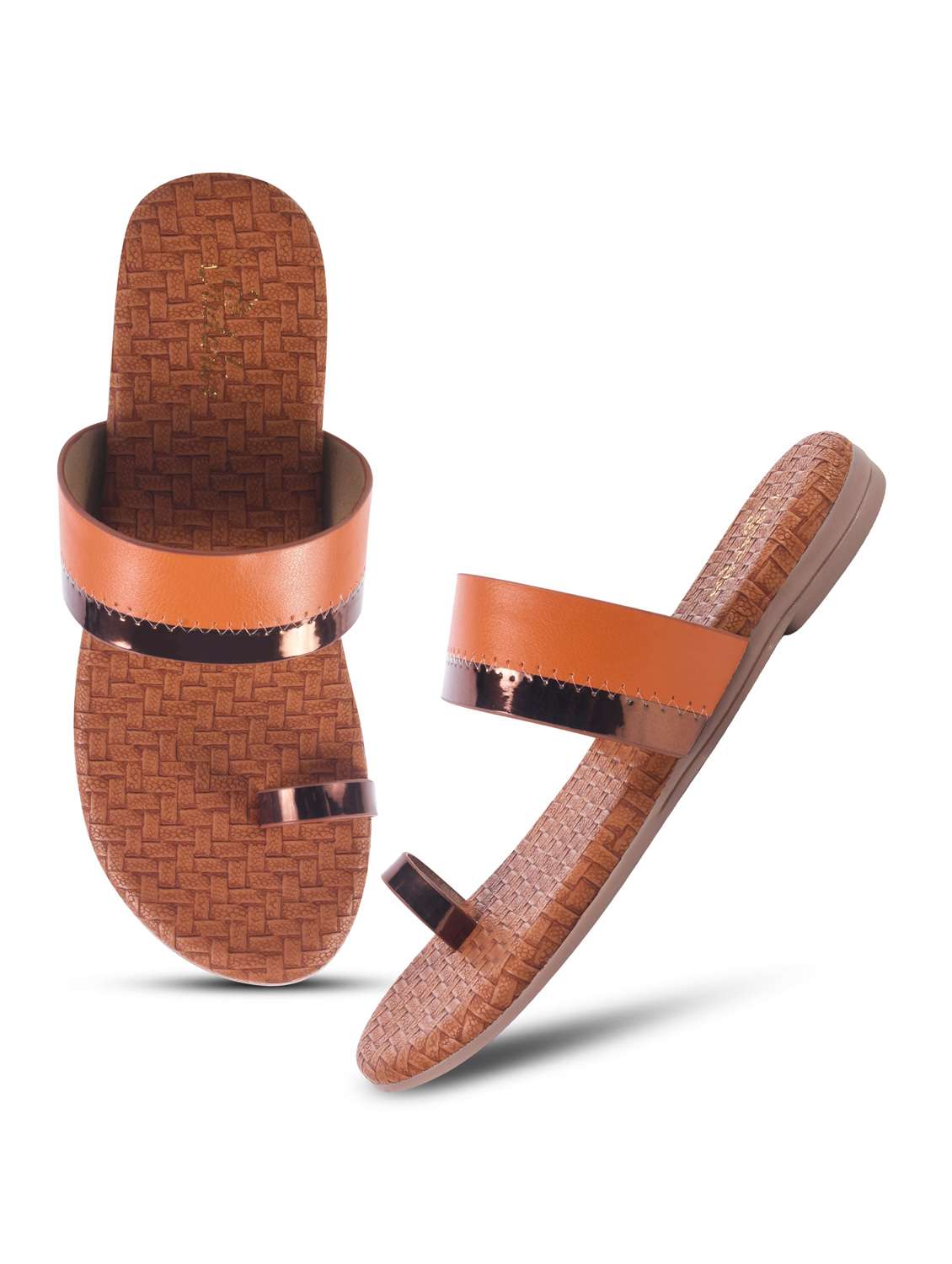 women one toe flat sandal - 22009331 -  Standard Image - 2