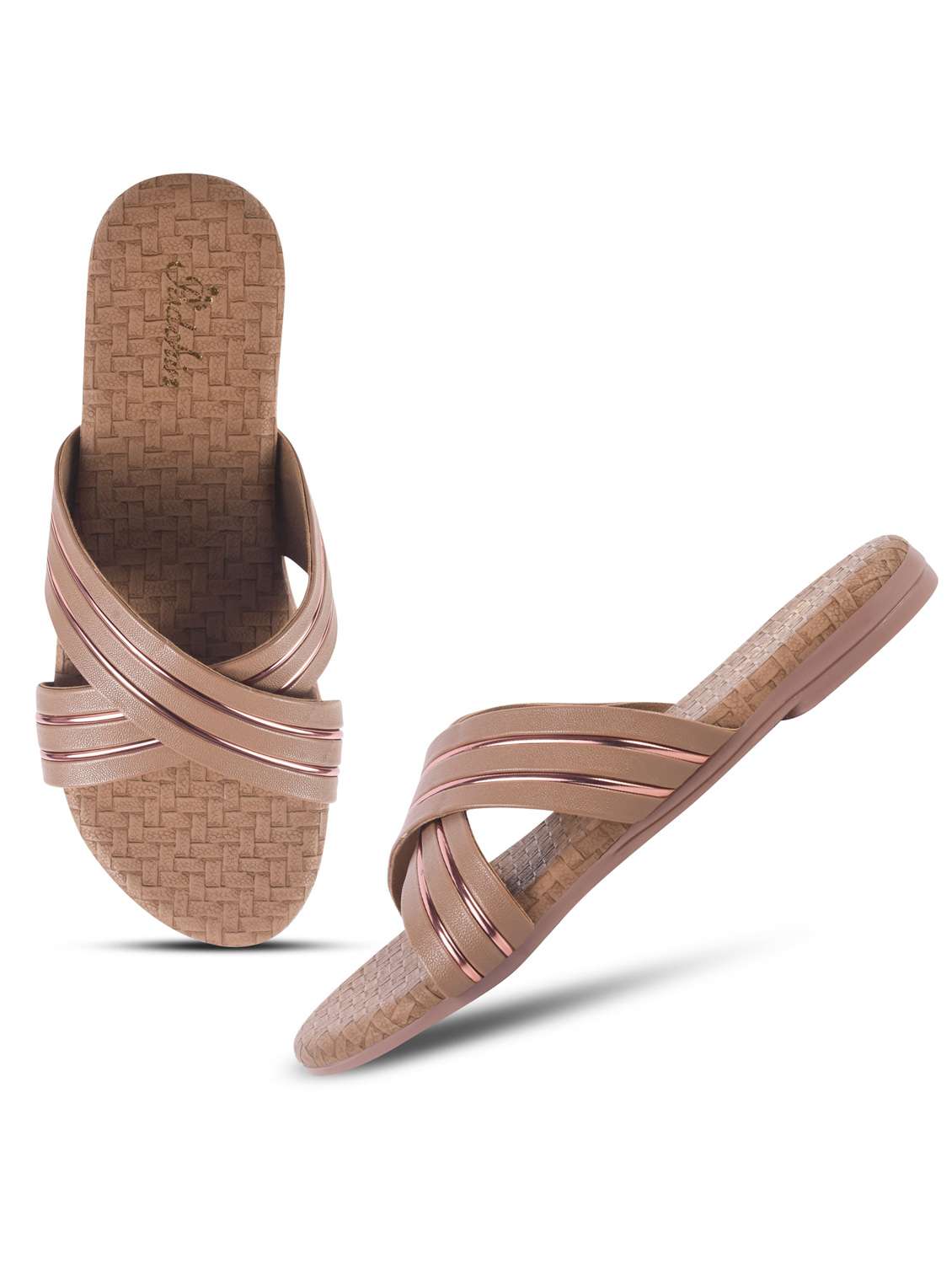 women slip on flat sandal - 22009334 - Standard Image - 2