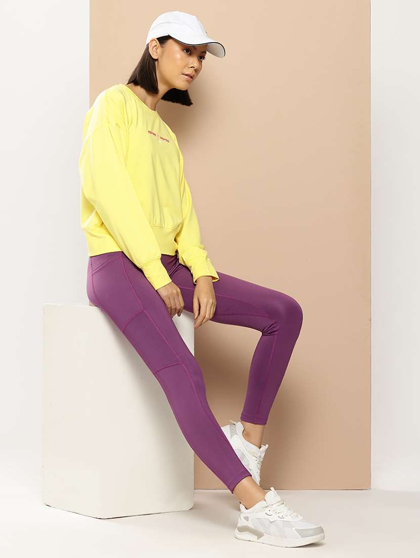 women typographic long sleeve pullover sweatshirt - 22009339 - Standard Image - 2