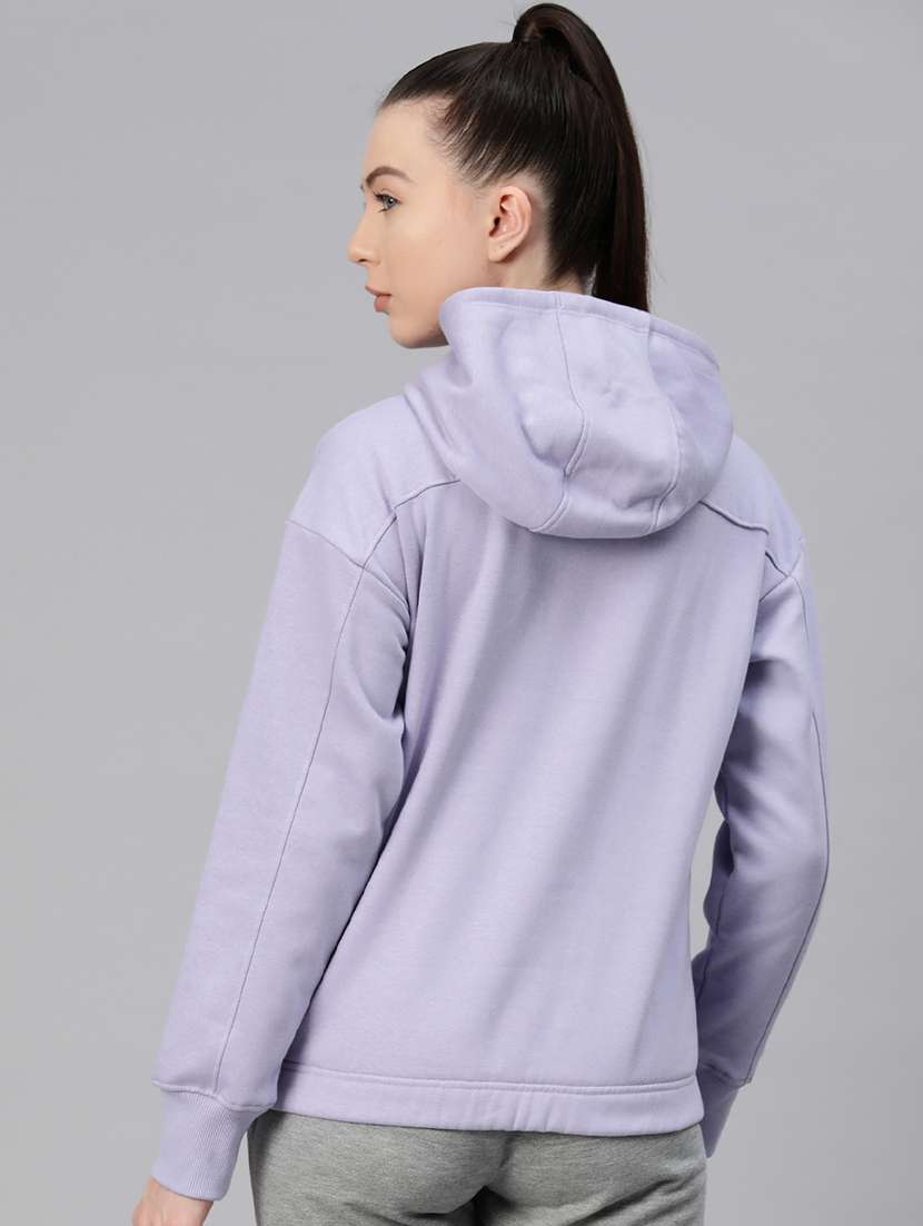 women solid long sleeve pullover sweatshirt - 22009341 -  Standard Image - 2