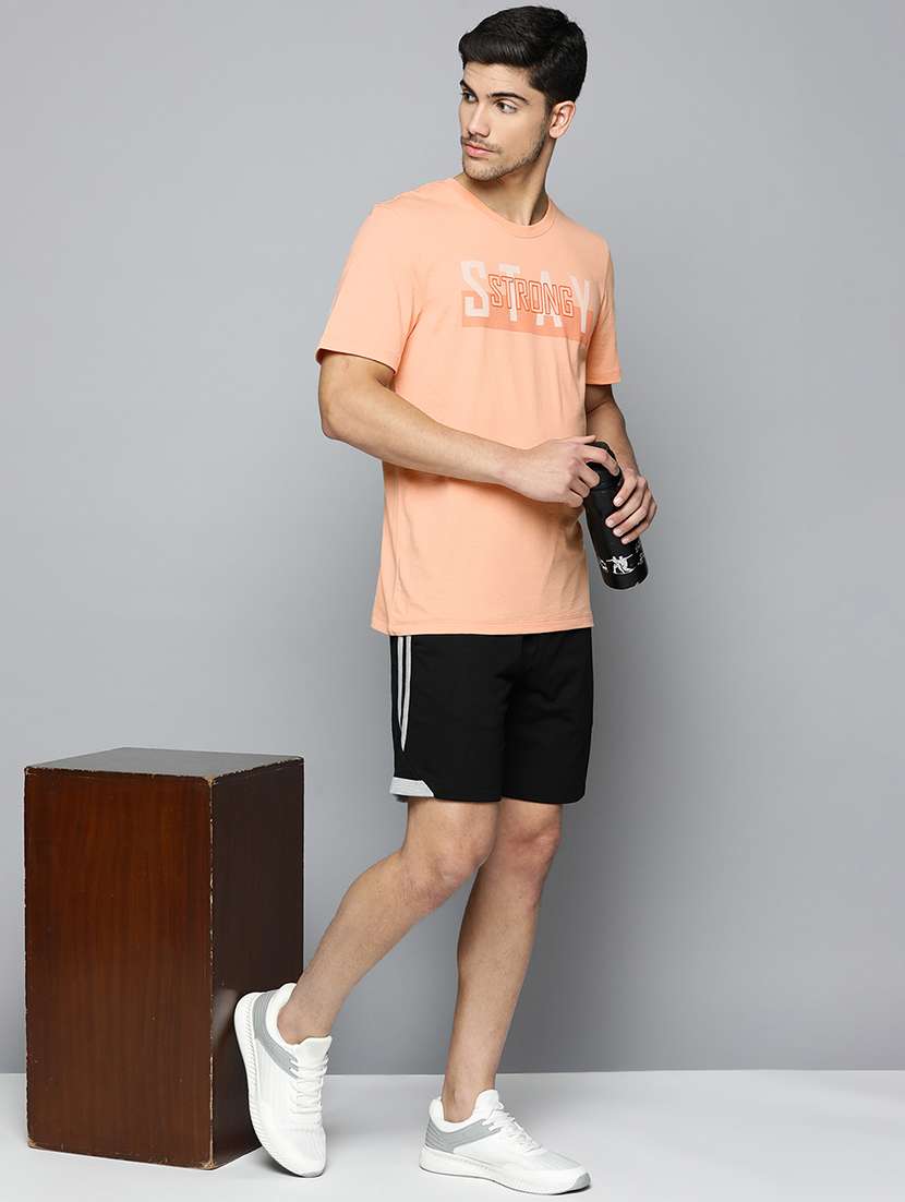 men chest print short sleeve regular fit t-shirt - 22009385 - Standard Image - 2