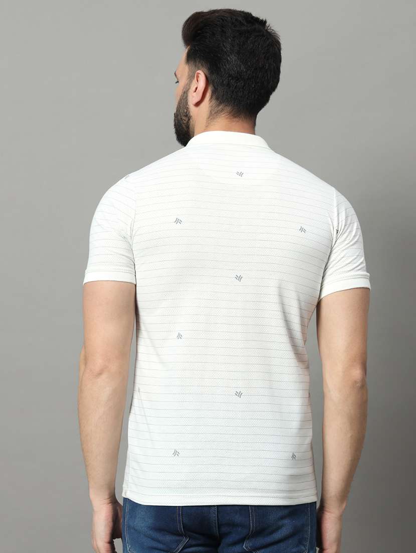 men striped short sleeve regular fit polo t-shirt - 22009519 -  Standard Image - 2