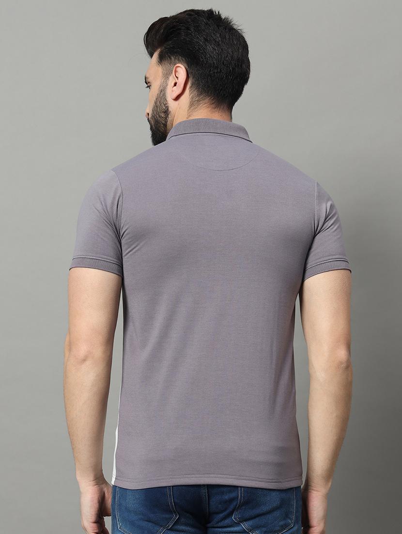 men color block short sleeve regular fit polo t-shirt - 22009539 - Standard Image - 2