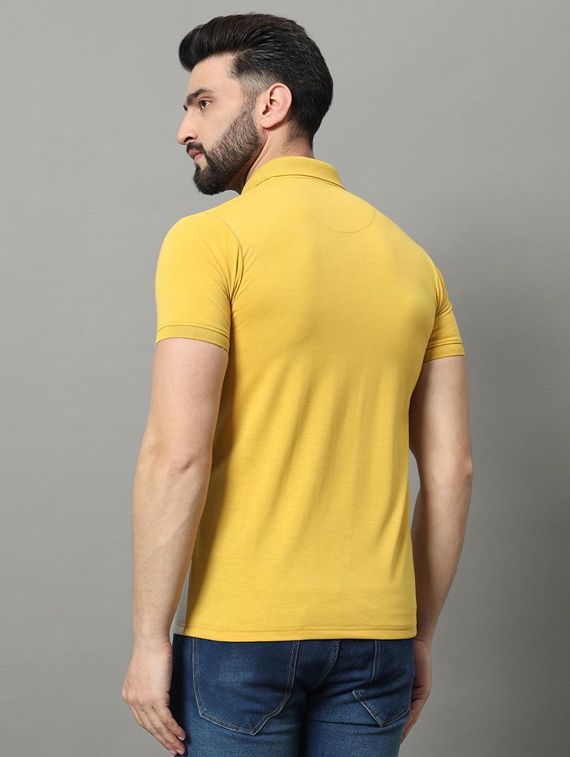 men color block short sleeve regular fit polo t-shirt - 22009540 - Standard Image - 2