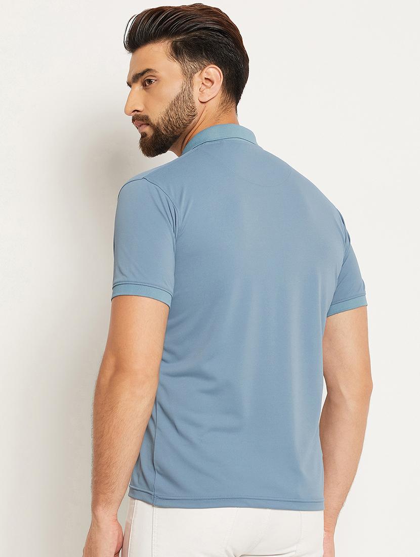 men striped short sleeve regular fit polo t-shirt - 22009648 - Standard Image - 2