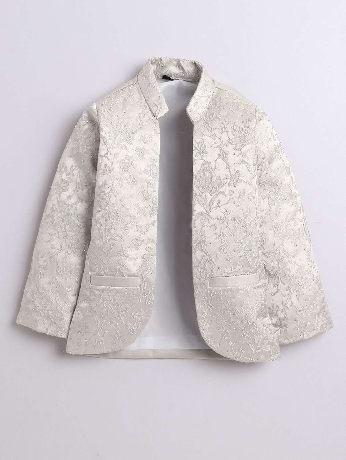 boys solid with work long sleeve three piece suit set - 22009673 -  Standard Image - 2