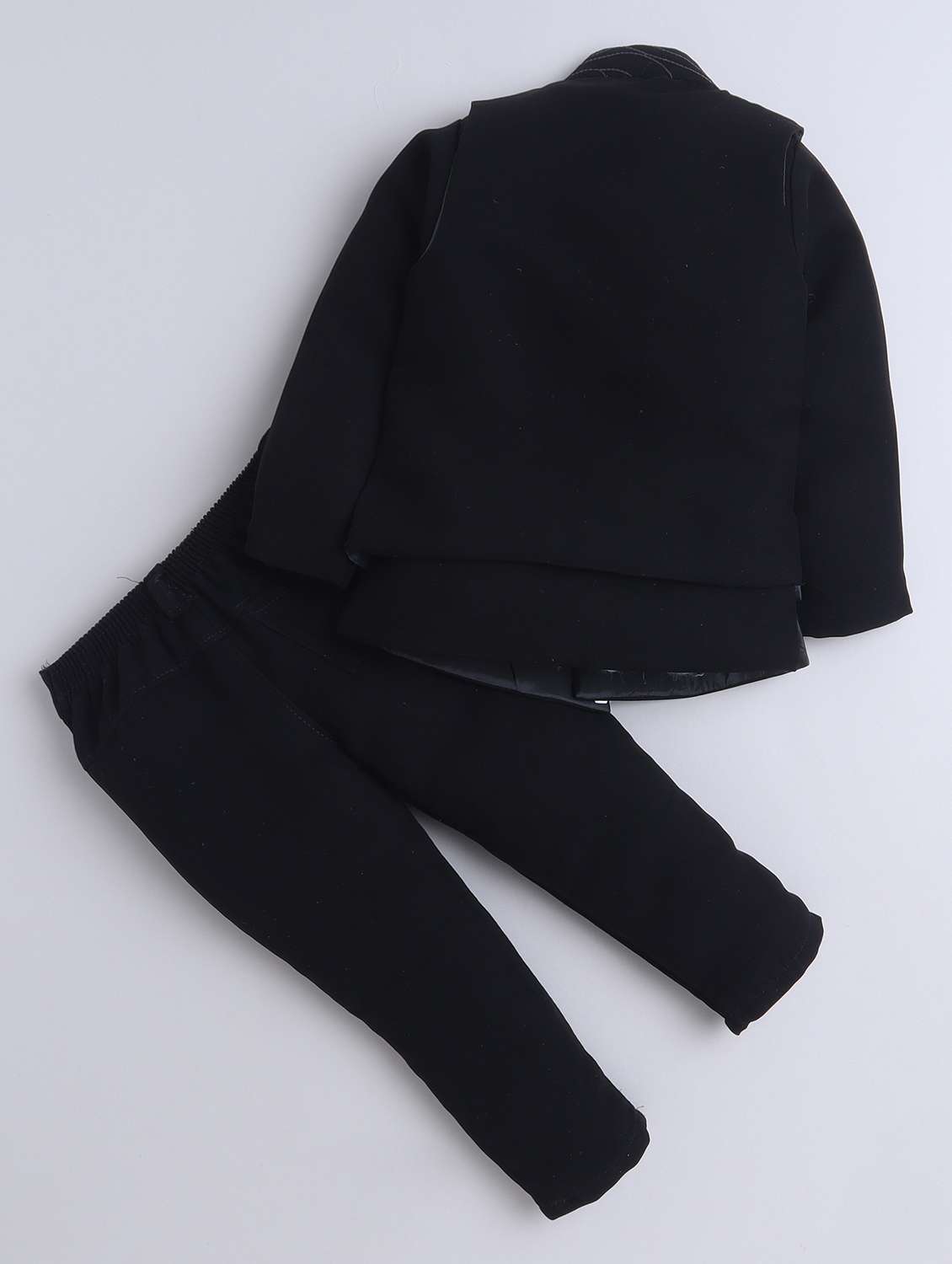 boys solid with work long sleeve three piece suit set - 22009677 -  Standard Image - 2