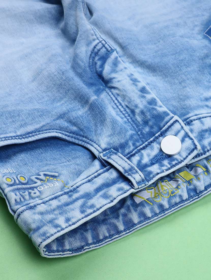 boys solid mid rise slim fit jean - 22010383 -  Standard Image - 2