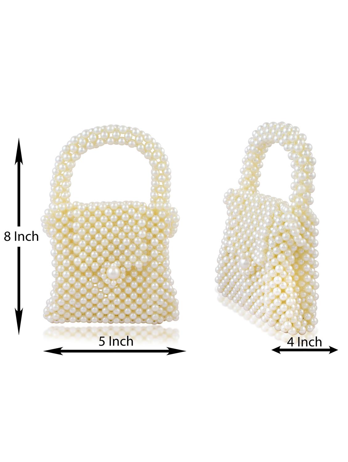 handcrafted pearl handbag crossbody party bag - 22011283 - Standard Image - 2