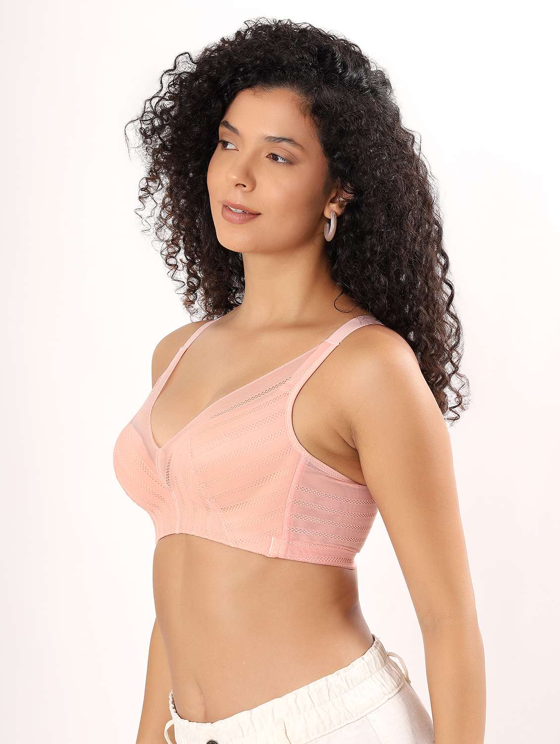 women solid heavily padded t-shirt bra - 22011367 -  Standard Image - 2
