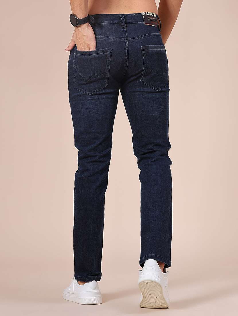 men washed mid rise full length jean - 22011772 -  Standard Image - 2