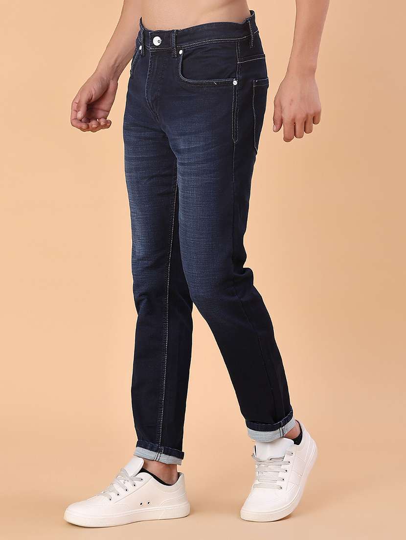 men washed mid rise full length jean - 22011774 -  Standard Image - 2