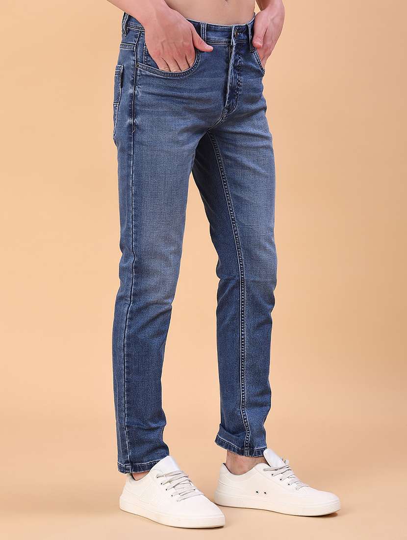 men washed mid rise full length jean - 22011797 -  Standard Image - 2