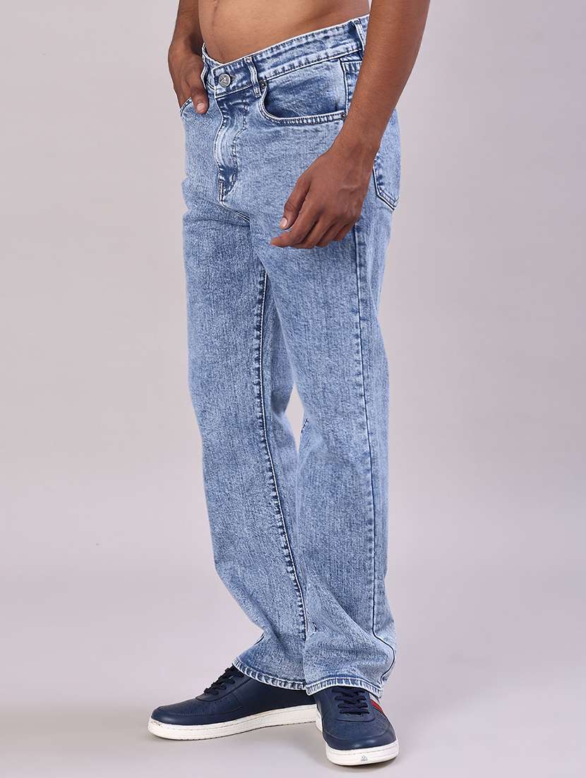 men washed mid rise full length jean - 22011807 -  Standard Image - 2