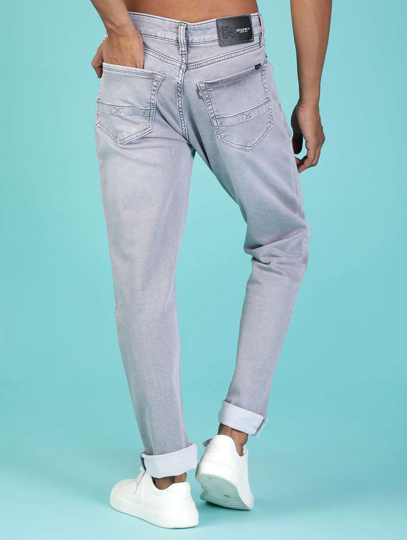 men washed mid rise full length jean - 22011891 -  Standard Image - 2