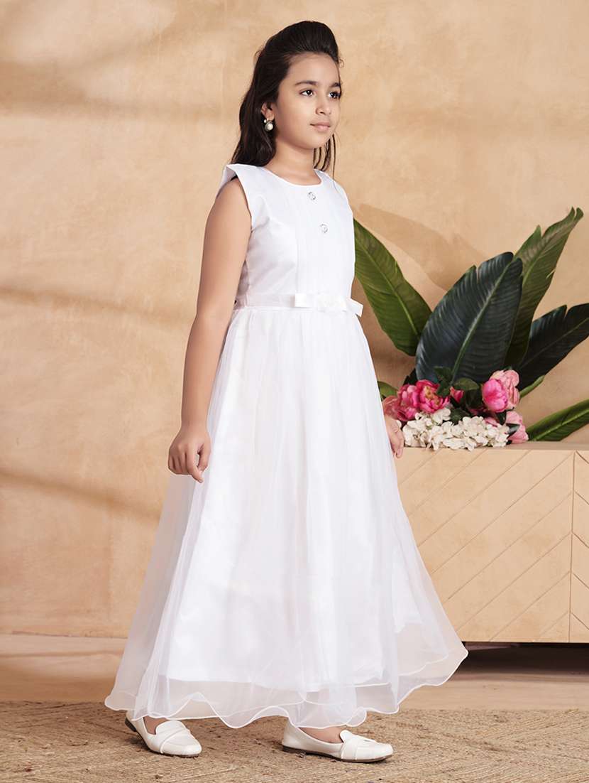 women white solid sleeveless fit & flare dress - 22012082 -  Standard Image - 2