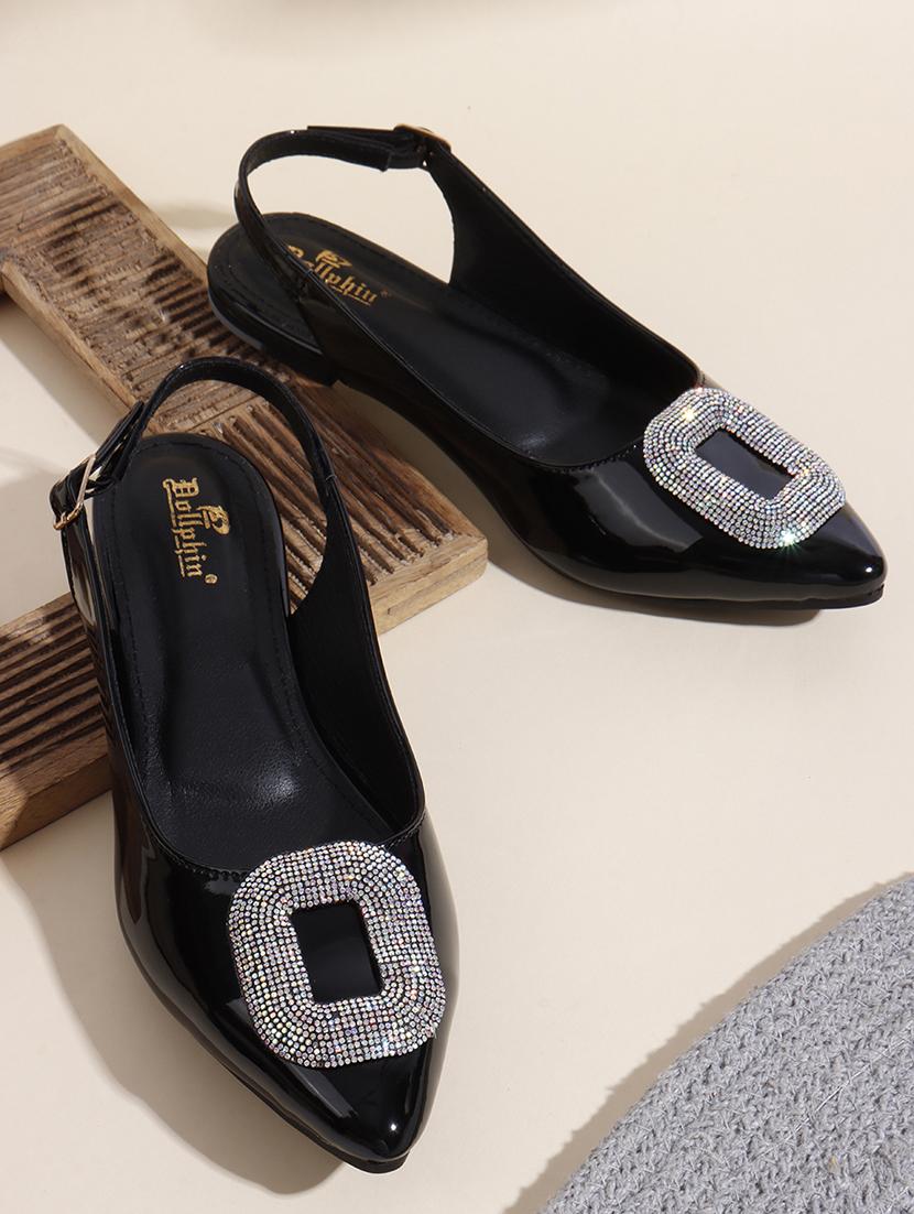 women embellished back strap slip on flats - 22013258 -  Zoom Image - 0