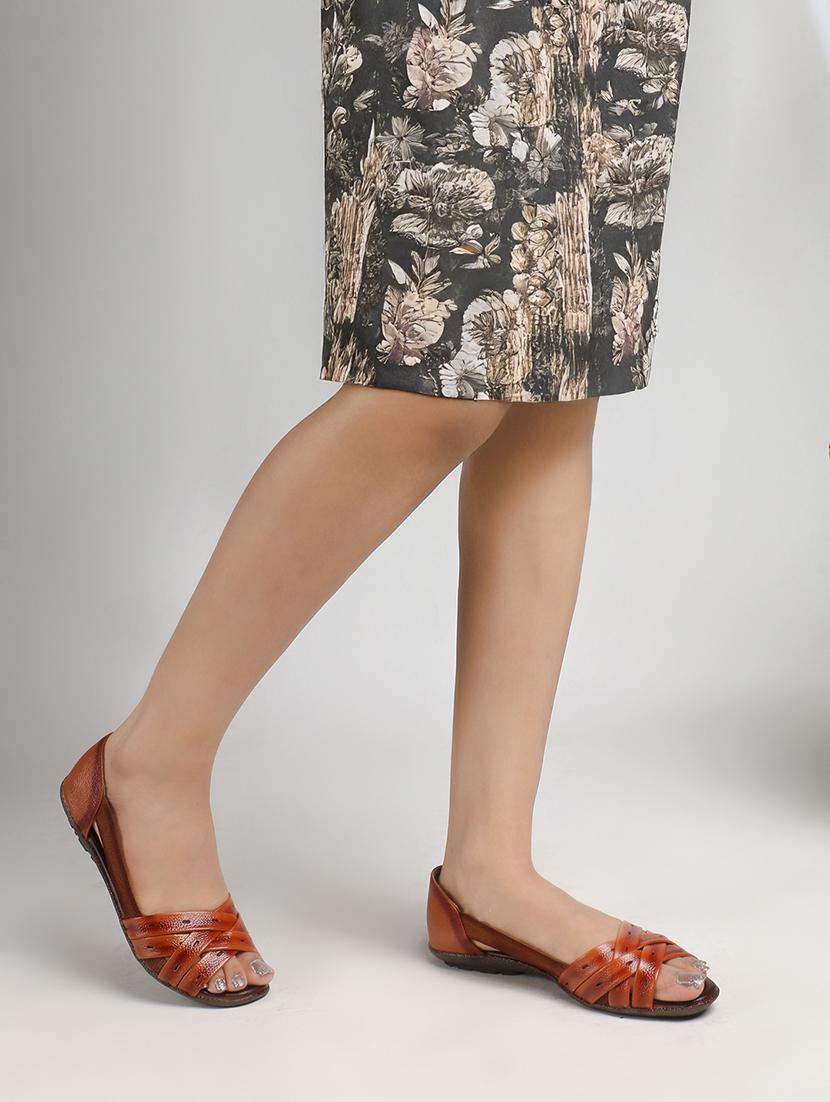 women peep toe slip on ballerina - 22013267 - Standard Image - 2