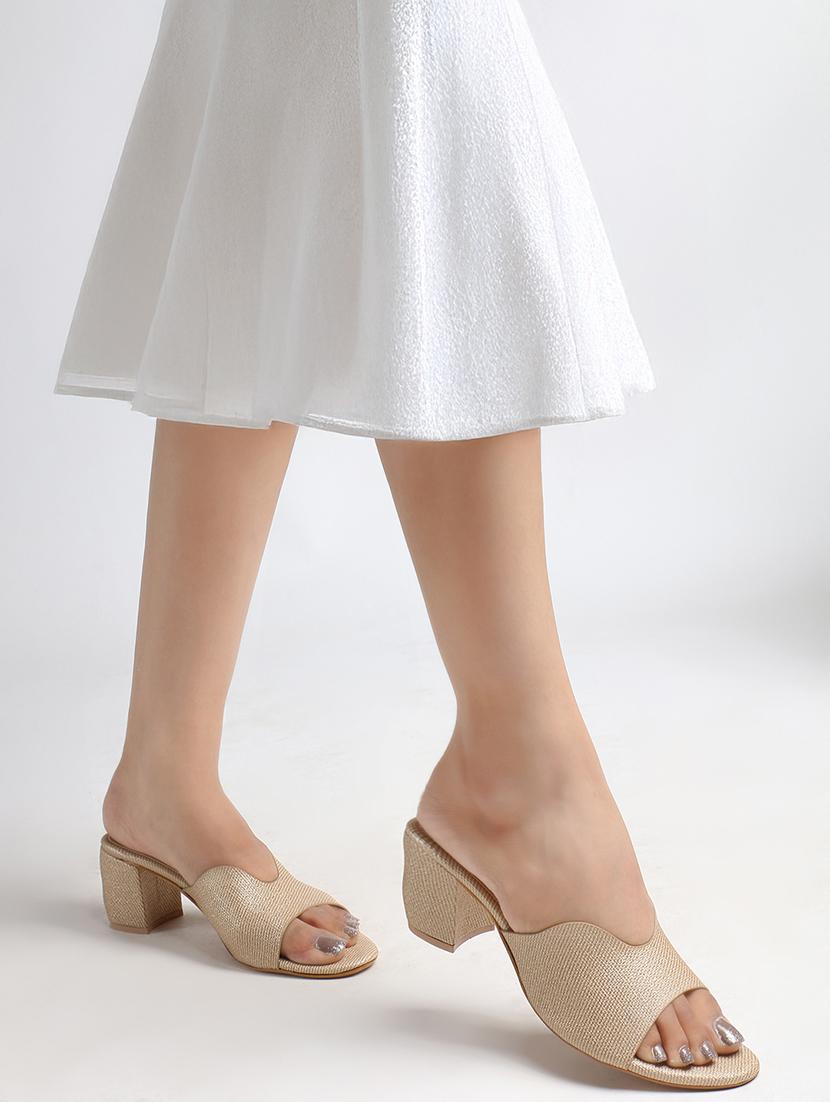 women beige slip on sandal - 22013319 - Standard Image - 2