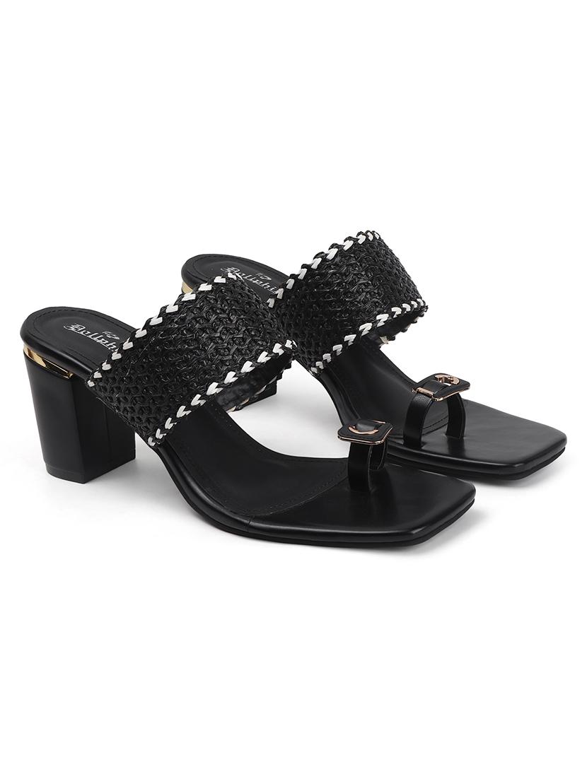 women black slip on sandal - 22013330 - Standard Image - 2