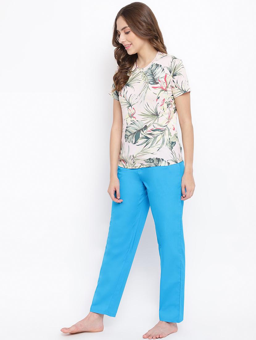 women printed short sleeve regular fit t-shirt - 22013480 - Standard Image - 2
