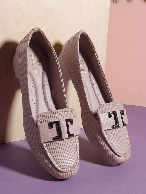 women purple slip on ballerina - 22013511 - Standard Image - 0