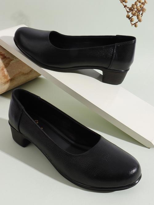 women black slip on pump - 22013517 -  Standard Image - 0