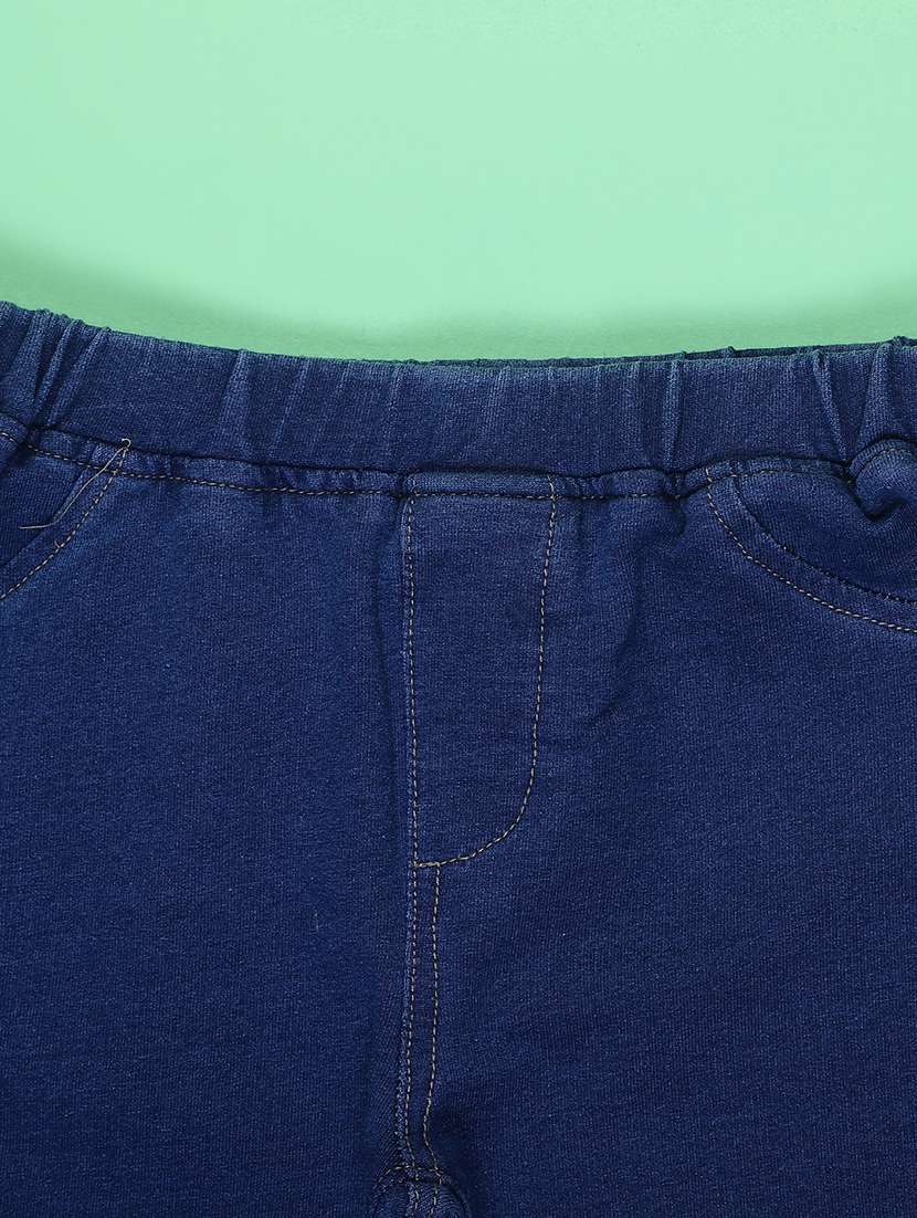 kids solid mid rise nightwear pyjama - 22013835 -  Standard Image - 2