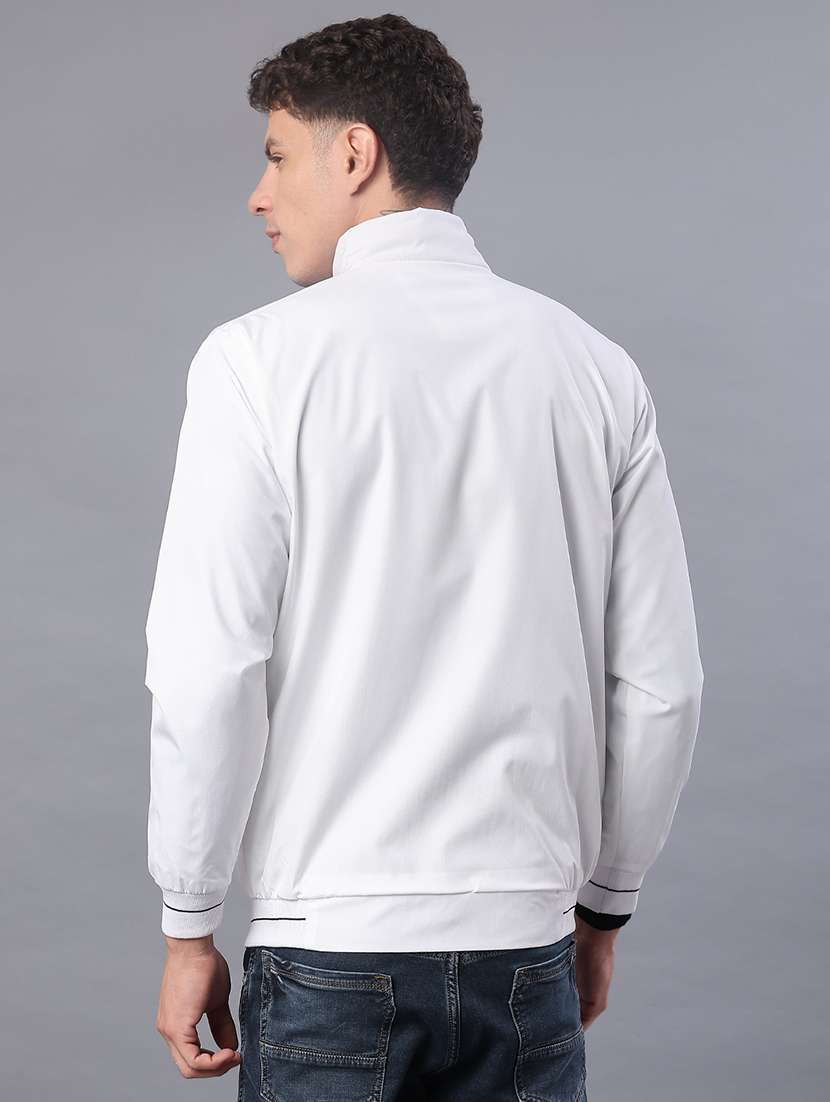 Men Solid Long Sleeve Regular Fit Casual Jacket - 22013925 -  Standard Image - 2