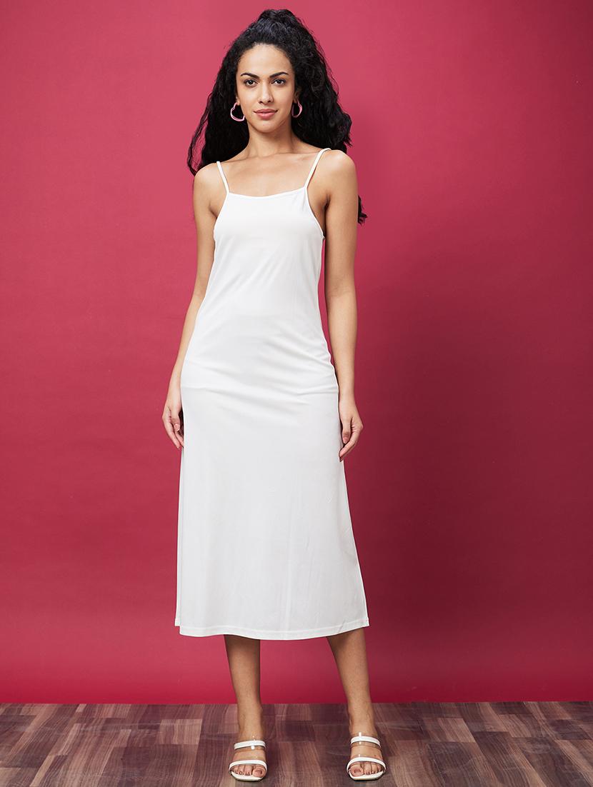 multi colored polyester aline dress - 22014107 - Standard Image - 2