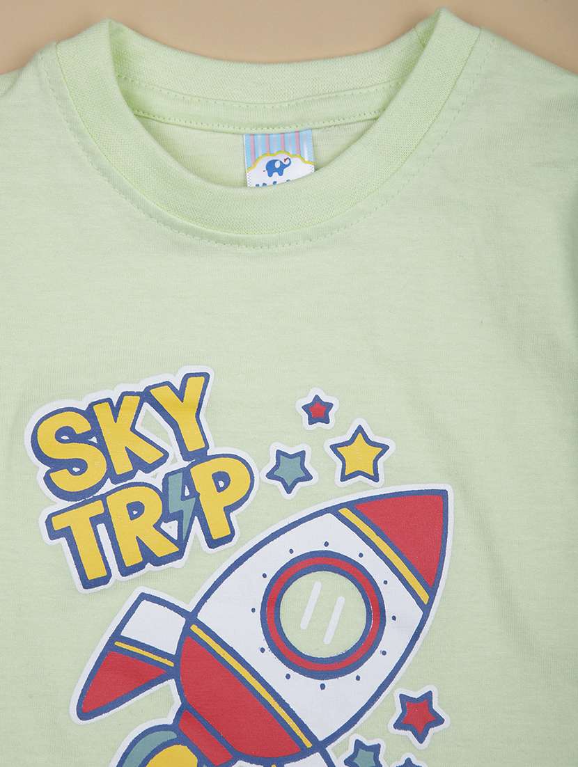 boys pack of 2 printed full length set - 22014147 -  Standard Image - 2